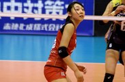 荒谷栞 選手(Shiori Aratani)NECレッドロケッツ【Vﾌﾟﾚﾐｱﾘｰｸﾞ2017-2018】2017.10.29ひたちなか市総合運動公園総合体育館