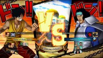 One piece Burning blood Aokiji 1 vs 3 Online ranked matches
