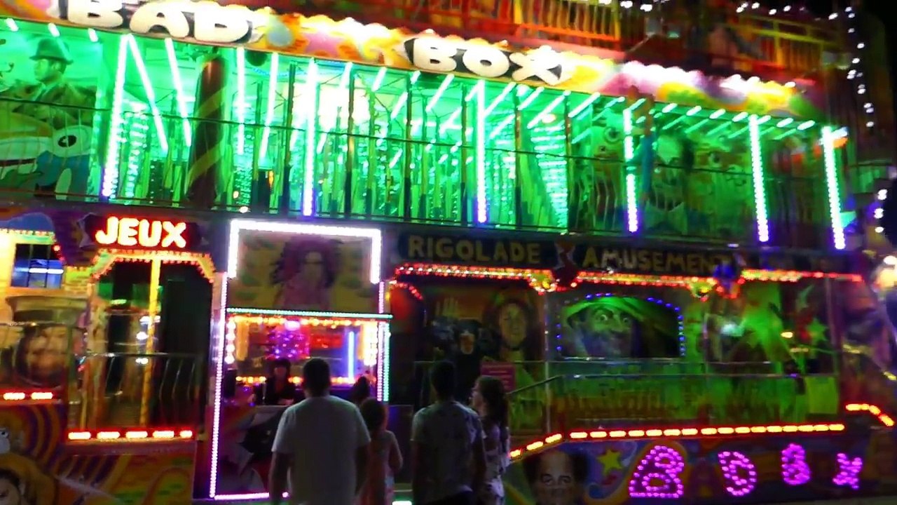 Course sur les Toboggans Geant du Luna Parc du Cap d'adge