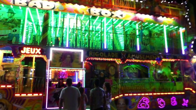 Course sur les Toboggans Geant du Luna Parc du Cap d'adge