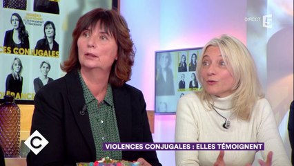 Violences conjugales : elles témoignent - C à Vous - 06/11/2017