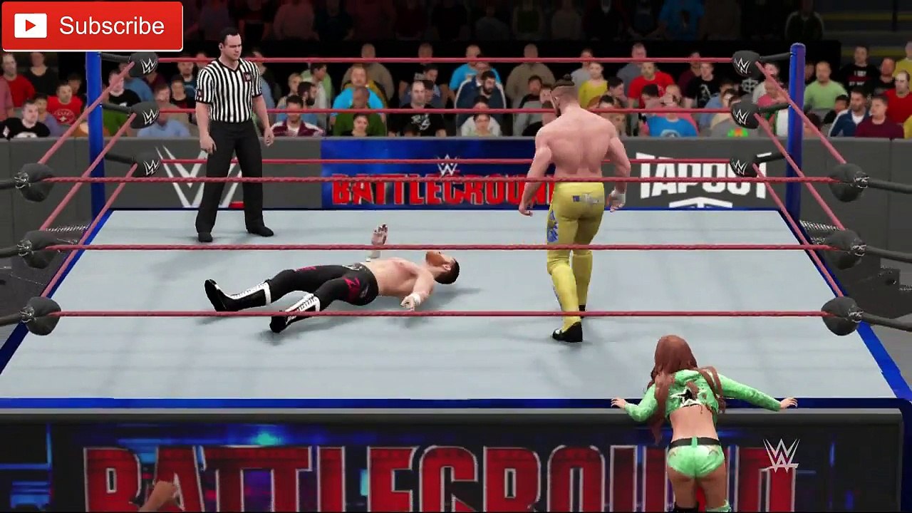 WWE Battleground 2017 Sami Zayn vs. Mike Kanellis Predictions WWE 2K17