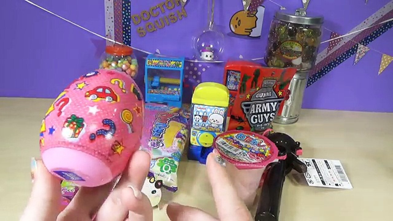 Big Candy Show! Gummy Making Kit! Green Army Man Candy Funny Animals Doctor Squish