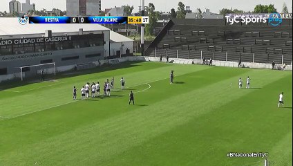 1-0 Penalty Goal Argentina  Nacional B - 06.11.2017 Deportivo Riestra 1-0 Villa Dálmine
