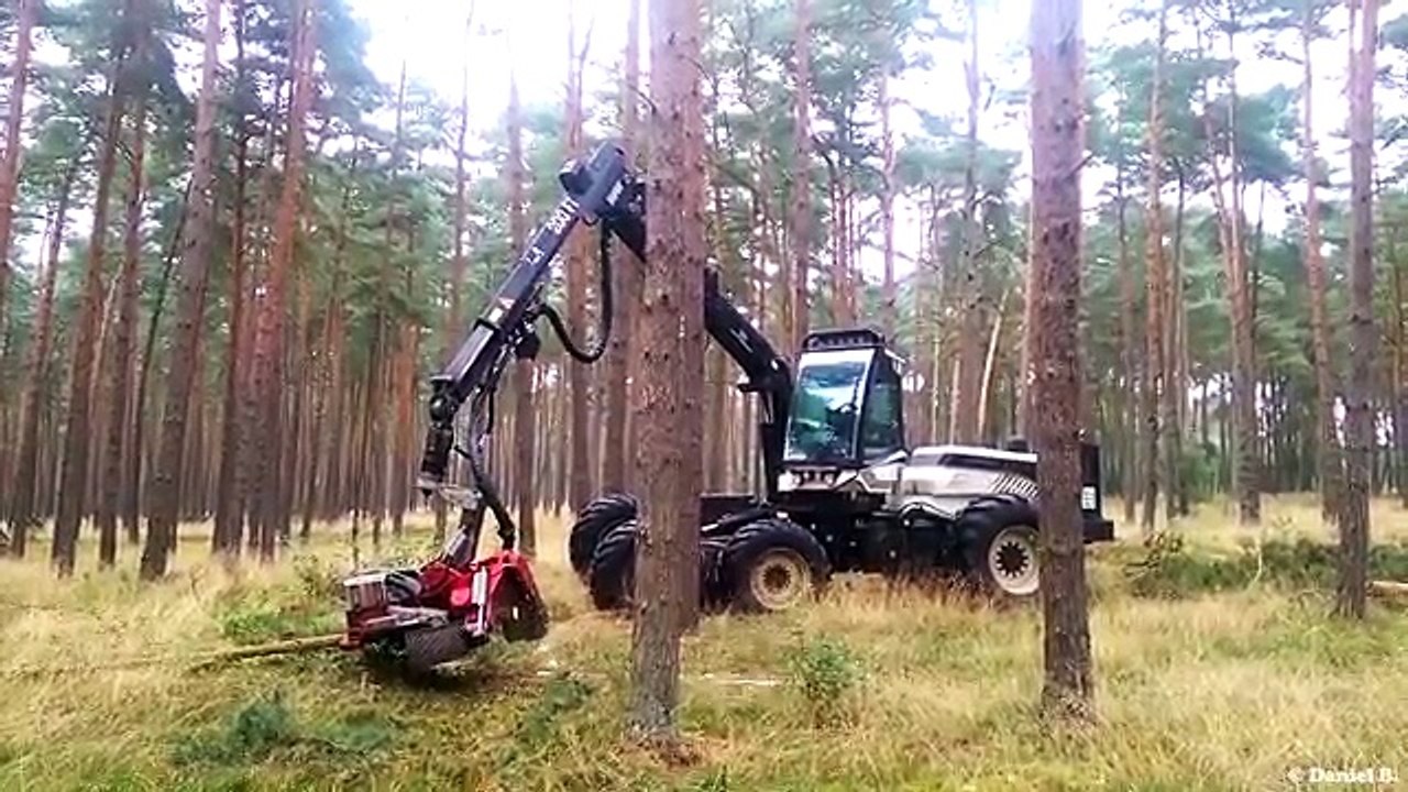 НЕВЕРОЯТНАЯ техника харвестер