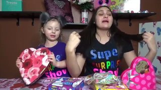 SURPRISE time! VALENTINES Edition. CANDY testing and a BEAUTIFUL love SONG!