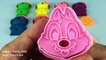 Play Doh Hello Kitty with Mickey Mouse Minnie Mouse & Chippy Moulds Fun and Learn Colours for Kids