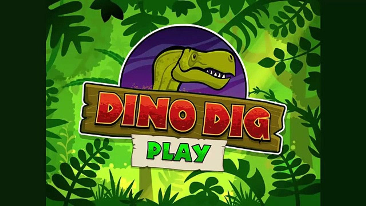 Dino Dig Full Games Episodes Cartoons for Children Kids Game #MakeForKids