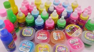 DIY Combine All the Colors Slime Clay Learn Colors Slime Jolly Penguin Frisk Paradise Toys