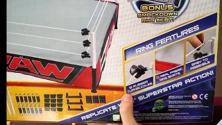WWE Authentic Scale Ring Ringside Collectibles Exclusive Unboxing, Construction & Review!!