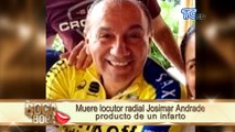 Luto en el periodismo deportivo, muere locutor Josimar Andrade