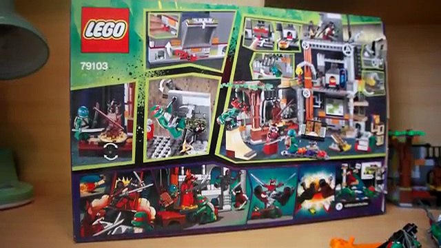 Обзор набора LEGO Черепашки-ниндзя 79103 Атака на логово черепашек