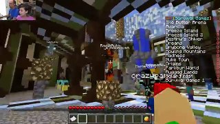 Minecraft - RadioJH Family and Gamer Chad Alan Survival on Happy Hunger Games