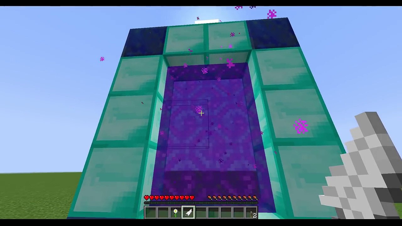 How to make a PORTAL to HEAVEN 1.9 (No mods) | Minecraft