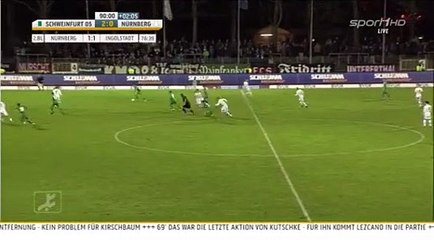 3-0 Adam Jabiri Goal Germany  Regionalliga Bayern - 06.11.2017 Schweinfurt 3-0 Nürnberg II
