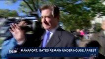 i24NEWS DESK | Manafort, Gates remain under house arrest | Monday, November 6th 2017