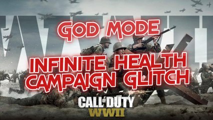 Call of Duty WW2 - God Mode - Infinite Health - Invulnerable Glitch - Campaign Mode