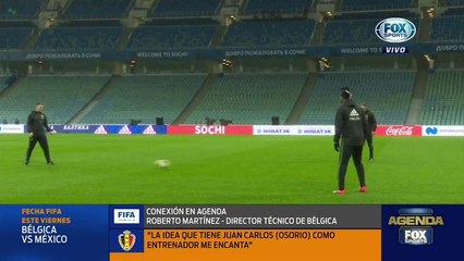 Roberto Martínez: "Esta generación en Bélgica levanta expectativa"