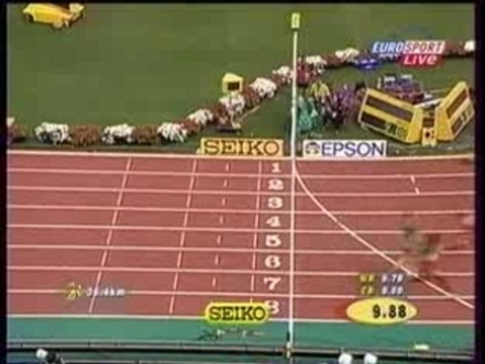 Edmonton quart finale 100 m Greene