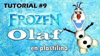 Tutorial Olaf Frozen de Plastilina