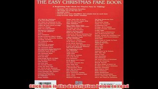 [Read] The Easy Christmas Fake Book: 100 Songs in the Key of C (Fake Books) PDF Full