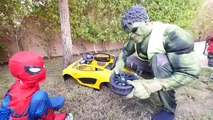 BAD BABY WHEEL FELL OFF MCLAREN CAR ! Changing Wheel w/ Learn Colors & Johny Johny Yes Papa Song