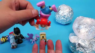 Surprise Eggs Glitter Colors Disney Cars, Thomas, Inside Out, Minions Toys