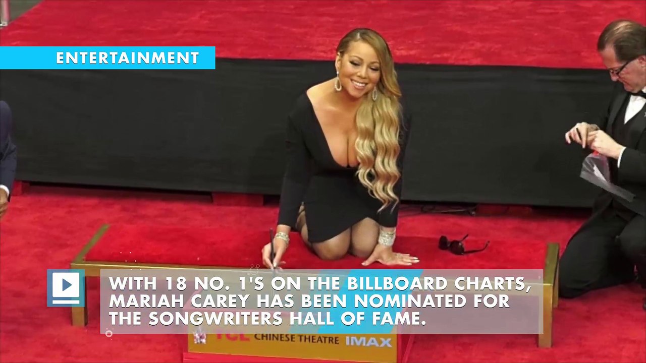 Mariah Carey nominated for Songwriters Hall of Fame
