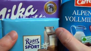 Alpenmilch Battle Mika vs Ritter Sport vs LIDL