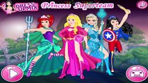 Princesa héroe Superteam: princesa juegos de vestir.