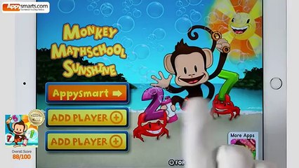 Monkey Math School Sunshine 🧮 - Fun Educational Game for Kids