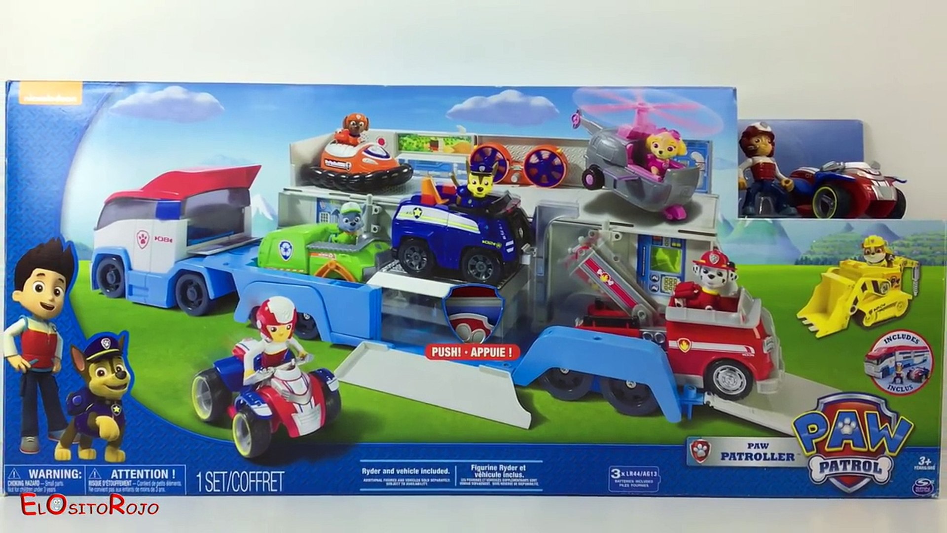 el camión de los paw patrol