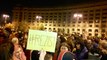 Romanian Protesters Hold Anti-Corruption Demonstration in Constitution Square