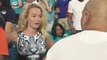 Little Blonde Raiders Fan Defends Boyfriend Against Two Big Male Dolphins Fans in Fight