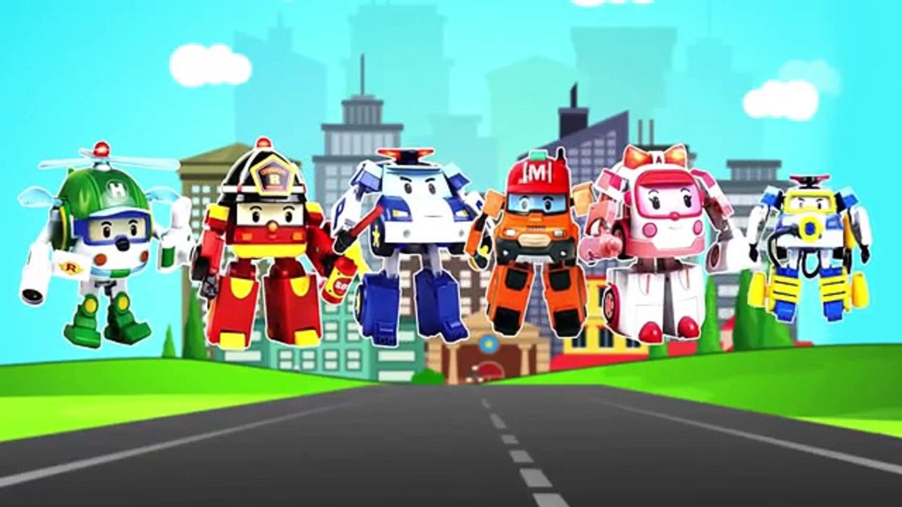 Robocar POLI Toys Surprise eggs set 로보카폴리 변신기지세트 장난감깜짝 계란 장난감