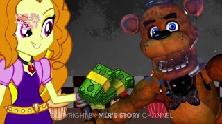 My Little Pony MLP Equestria Girls Transforms with Animation Love Story vs fnaf bonnie