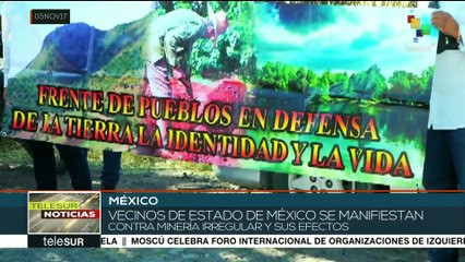 México: vecinos de Teotihuacán rechazan minería irregular