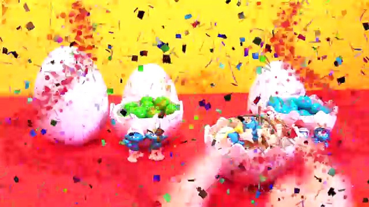SMURFS MOVIE TOYS Surprise Eggs Games | Smurfs: The Lost Village Egg Swap Kids Toy Game