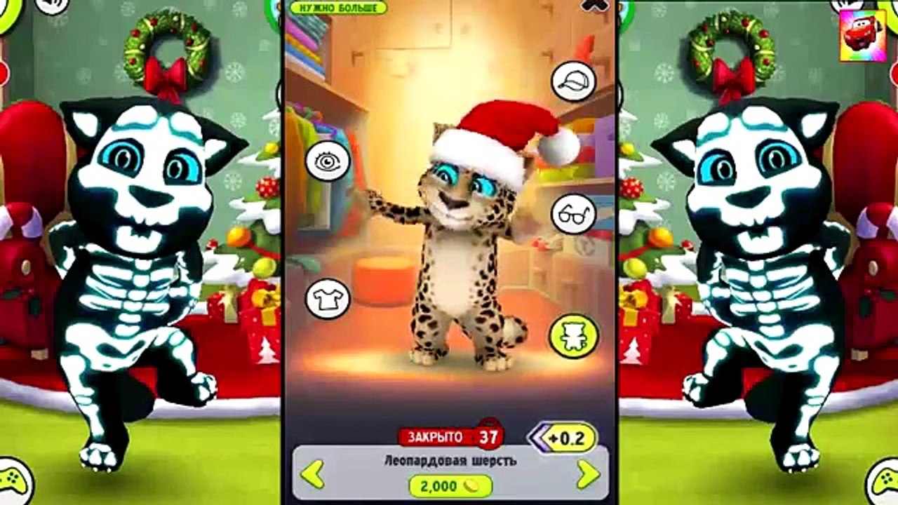 МОЙ ГОВОРЯЩИЙ ТОМ #21 - Шерсть-скелет Мой виртуальный питомец - игровой мультик видео для детей