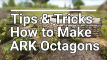 ARK Building Tips & Tricks No Mods :: How to Build an Octagon!!!