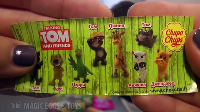 ГОВОРЯЩИЙ ТОМ И ДРУЗЬЯ ЧУПА ЧУПС ШАРЫ + ОБЗОР ЖУРНАЛА С СЮРПРИЗОМ