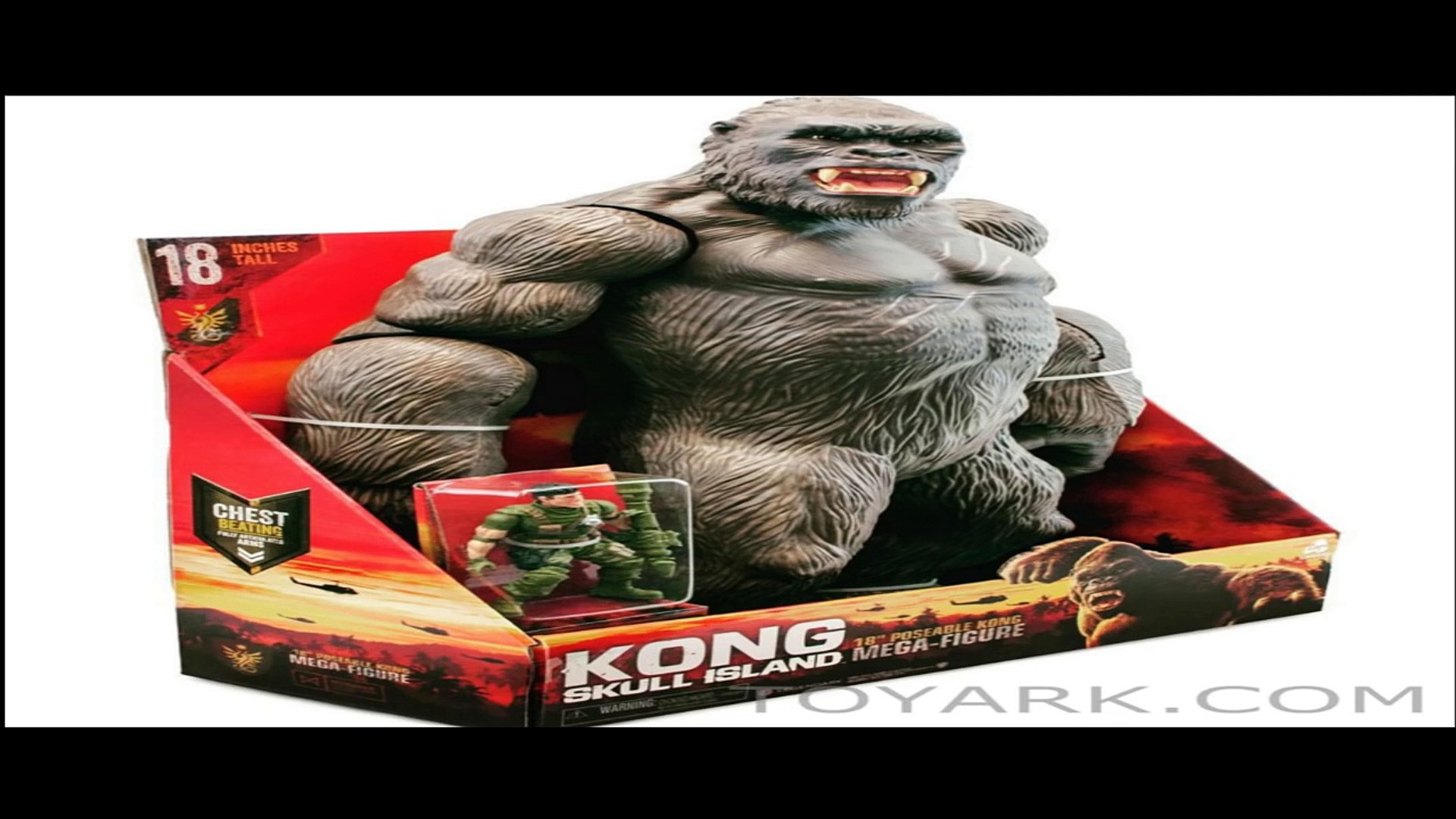King Kong 17 Juguetes Y Nuevos Monstruos Skull Island 影片 Dailymotion