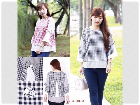 BAJU WANITA!! WA 0821-1111-2055, Baju Kuliah Stan