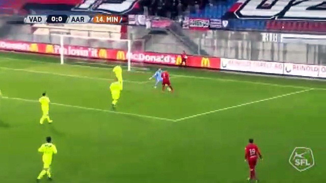 Vaduz 1:0 Aarau (Swiss Challenge League. 5 November 2017)