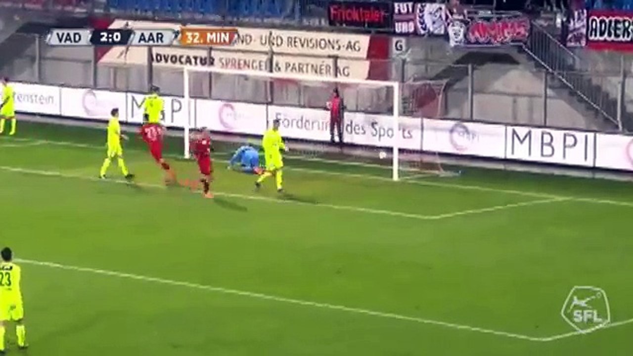 Vaduz 2:0 Aarau (Swiss Challenge League. 5 November 2017)