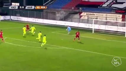 Vaduz 3:0 Aarau (Swiss Challenge League. 5 November 2017)