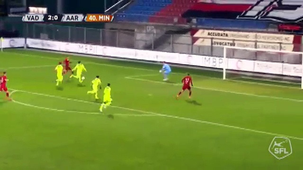 Vaduz 3:0 Aarau (Swiss Challenge League. 5 November 2017)
