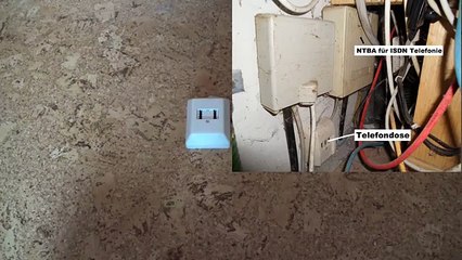 Der analoge DSL Anschluss - Verkabelung