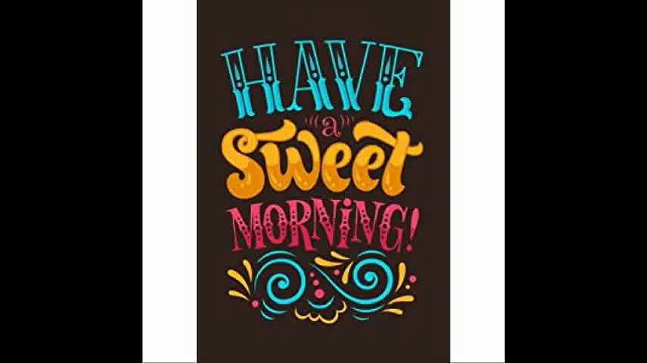 'Have a Sweet Morning' Inspirational Notebook,Doodle Diary & Inspirational Journal & Composition Book Journal 100+ Pages