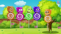 Mega gummy bear baby eating Ice cream Colors to Learn with finger family funny cartoon compilation